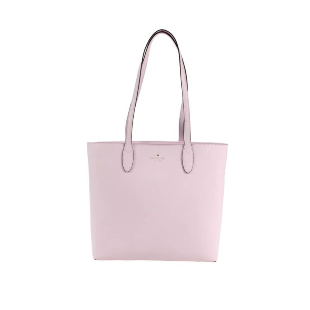 Kate Spade New York Womens Bleecker Large Saffiano Leather Tote Handbag Pink